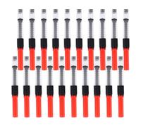FUOYLOO Convertidor de Tinta Absorbente de Tinta para Pluma Estilográfica Tipo Rotación Práctico de Plástico, 20 Unidades para Papelería y Escritura
