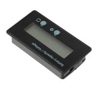 FUOYLOO Herramienta Medidora de Voltaje Pantalla LCD para Baterías de Ácido, Comprobador de Capacidad y Nivel en Aplicaciones de Vehículos y Equipos Eléctricos