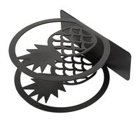 FUOYLOO Servilletero de Metal Forma de Piña para Papel de Cocina, Soporte Resistente de Hierro Adecuado para Baño y Casa, Diseño Moderno y Funcional