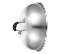 FUOYLOO Tapa de Acero Inoxidable y Evita Sobrecocción de Carne Diseño Simple para Vaporera Cocina Uniforme Adecuado para Uso en Cocina Familiar