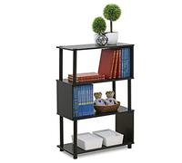 Furinno 3-Tier Flexi Estante, Madera, marrón