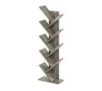 Furinno Arbre Librería en Forma de Árbol de 9 Niveles, Roble Francés