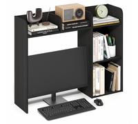 Furinno Classic Estantería De Escritorio 5 Niveles Estantería para Libros Organizador De Escritorio para Suministros Accesorios De Escritorio Color Espresso