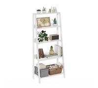 Furinno Escala de Bibliotecas de 5 Niveles, Blanco