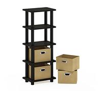 Furinno Estante Del Sistema Espresso/Black