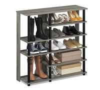 Furinno Estante Para Zapatos Grigio Rovere Francese. 6 niveles