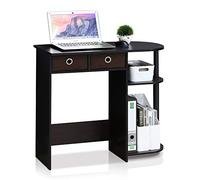 Furinno Go Green Escritorio, Madera, Nogal Oscuro, 39.62 x 80 x 72.39 cm