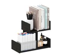 Furinno Hermite Estantería Organizadora para Material de Oficina y Hogar, Espresso