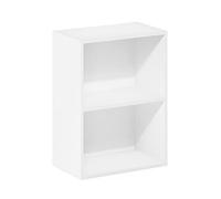 Furinno Luder Estantería Abierta Librería de 2 Niveles, Blanco