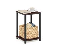 Furinno Mesa Auxiliar Cereza Oscura Contemporáneo