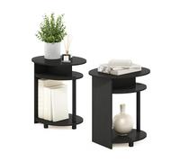 Furinno Mesa Auxiliar marrón Contemporáneo