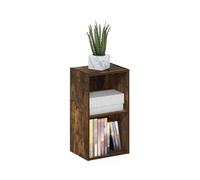 Furinno Pasir Estantería Abierta Librería de 2 Niveles, Pino Ámbar