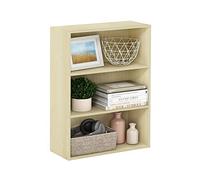 Furinno PASIR Estantería De 3 Niveles 9,7x23,7x31,5 para Sala Dormitorio Oficina Arce