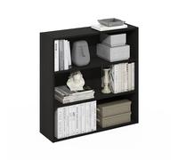 Furinno PASIR Estantería De 3 Niveles con Estante Abierto, 9,3 X 31,3 X 31,5 Cm, para Salón, Dormitorio Y Oficina En Casa, Color Espresso