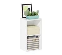 Furinno PASIR Estantería para Libros, estantería Moderna de 2 Niveles, estantes Abiertos, estantería cúbica, 9 x 12 x 21, fácil Montaje, Parte Trasera Cerrada, para Sala de Estar, Dormitorio, Oficina