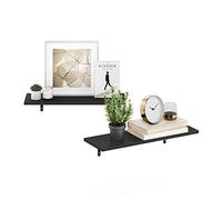 Furinno Rossi Estantes Flotantes de Pared, Espresso