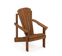 Furinno Silla de aceite de teca Natural