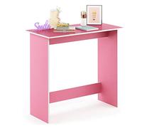 Furinno Simplistic Escritorio, Nogal, Rosa, 39.37 x 80 x 75.57 cm