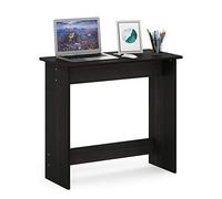 Furinno Simplistic Mesa De Estudio, Nogal, Espresso, 39.37 x 39.37 x 75.57 cm