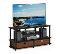 Furinno Soportes de TV sin herramientas marrón