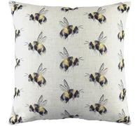 furn. Cojín con Relleno Rico en Plumas y Estampado Bee You de Evans Lichfield