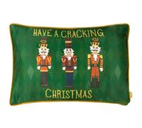 furn. Funda de cojín de Navidad con diseño de Cascanueces