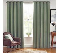Furn. Muebles. Cortinas térmicas con Ojales 100% Opacas Dawn