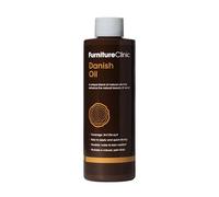 Furniture Clinic. Aceite Danés para Madera 500ml - Aceite de Primera Calidad para Realzar la Belleza Natural del Roble,Pino y Otros - Sella y Protege para un Acabado Satinado (El empaque puede variar)
