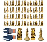 Furniture Screws - 20-Piece High-Strength Metal Repair