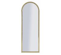 FURNLUX Espejo de pared Baku, color dorado, 55 cm / Color principal: dorado / Dimensiones: 55 x 150 x 2 cm