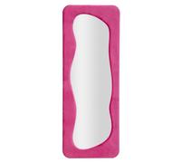 FURNLUX Espejo de pared modelo Theodor, color rosa, 40 cm / Color principal: Rosa / Dimensiones: 40 x 160 x 4 cm