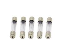 Fusible 10 unids/lote One Sell 6 * 30mm fusibles de tubo vidrio soplado rápido 6x30mm 250V 0,5 1 2 3 4 6 8 15 20 25 30 A fusible(25a)