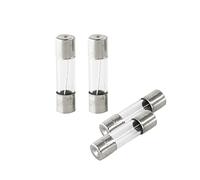 Fusible 50 unids/lote 10 tipos 5x20mm Kit de fusibles vidrio rápido en paquete 0.2A .5A 1A 3A 8A 10A 15A 20A/250V 5 * 20mm tubo seguro(10A)