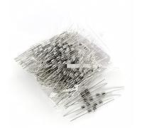fusibles 10PCS Fusible de tubo vidrio Rotura rápida con pin 3.6x10mm 0.5A 1A 1. 2A 3A 4A 8A 10A 250V soplado rápido * 10mm F0. F2A(1A)