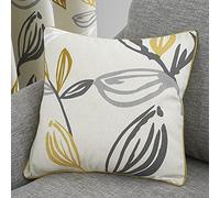 Fusion - Ensley - Funda de cojín 100% algodón - 43 x 43 cm en Ocre
