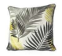 Fusion - Tropical - Cojín Relleno 100% algodón, 43 x 43 cm, Color Ocre