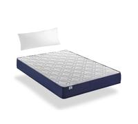 Fusionhome - Pack Colchón Viscoelástico Visco Essential + Almohada 100% Fibra de Regalo - Fabricado en España - Cama 90cm, 105cm, 135cm y 150cm