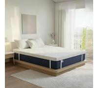 FUSIONHOME Topper Viscoelástico 150x200 Aloe Vera - Grosor 5 cm - Viscoelástica de Viscogel Alta Densidad Memory Foam - Funda con Cremallera Extraíble y Lavable - sobre Colchon Sujeción Total