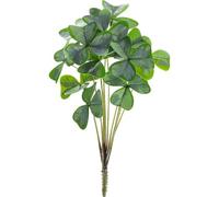 FUTUREORYY 1ramo Flor Decorativa de Trébol Planta Artificial de Imitación Material para Artificiales Trébol de Planta Púas de Decoración para Interiores