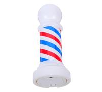 FUTUREORYY Poste Luminoso para Barbería Luz Led, Plástico Resistente y Diseño Ahorrador de Espacio Adecuado para Decoración de Tiendas y Barberías