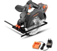 FUXTEC 20 V sierra circular a batería FX-E1CS20-SET | herramienta inalámbrica | sierra circular para bricolaje