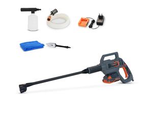 FUXTEC 20V Akku Hochdruckreiniger FX-E1HDR20 SET mit 1 x Akku 2Ah, 1 x Ladegerät 1A Naranja