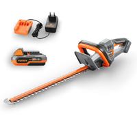 FUXTEC 20V Akku Heckenscheren FX-E1HS20 SET mit 1 x Akku 2Ah, 1 x Ladegerät 1A Naranja