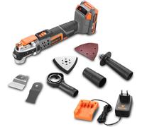 FUXTEC 20V multiherramienta FX-E1MT20-SET | Herramienta a batería | Set multifunción