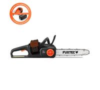 FUXTEC 2x20V Akku Kettensäge FX-E2KS ohne Akku und Ladegerät Negro