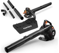 FUXTEC FX-LBS126P 3in1 Profi Laubsauger/Laubbläser & Laubhäcksler Negro