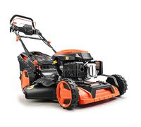 FUXTEC Cortadora de Césped FX-RM5196eSPRO • 51 cm • Arranque eléctrico | Velocidad ajustable • sistema autotraccionado • función mulching • regulación central altura • recogedor 60 L