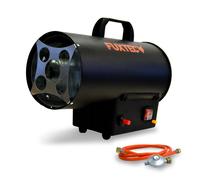 FUXTEC Gasheizer GH10 - 10kW Heizleistung Negro