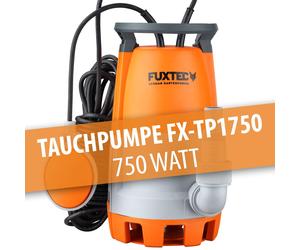 FUXTEC Tauchpumpe FX-TP1750 - 750 Watt Naranja