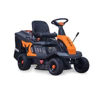 FUXTEC Tractor FX-RMR66 • eStart • Motor OHV 4 Tiempos • Corte 65 cm • 150L | Cortacésped a gasolina con arranque eléctrico • Bolsa recolectora incluida • Práctico diseño para grandes jardines